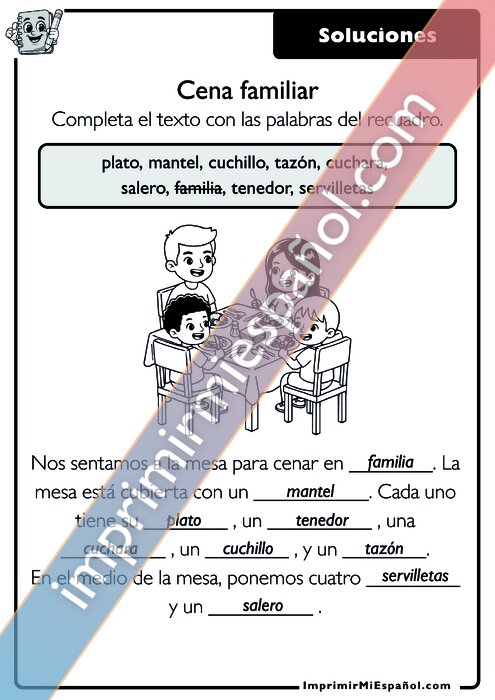 Clave de respuestas