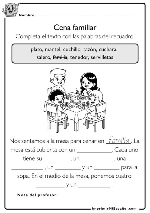Para colorear