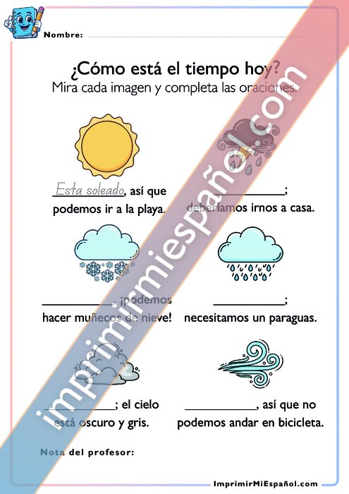 Cómo está el tiempo hoy