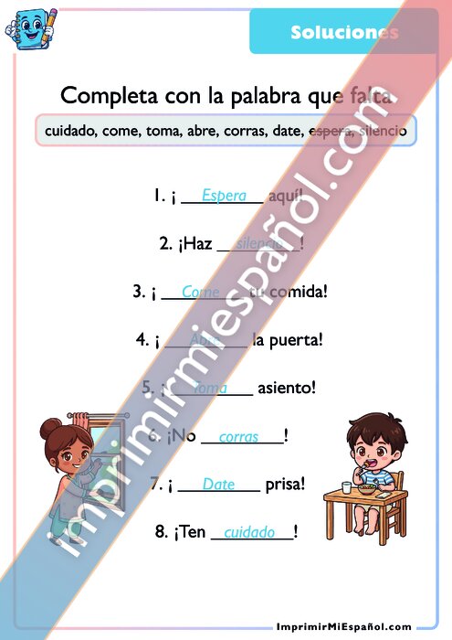 Clave de respuestas