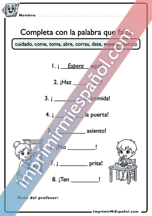 Para colorear