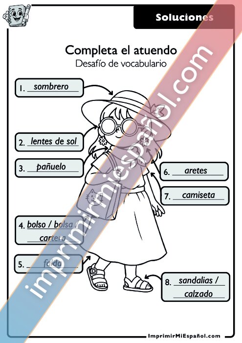 Clave de respuestas
