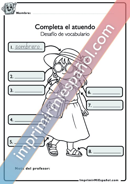 Para colorear