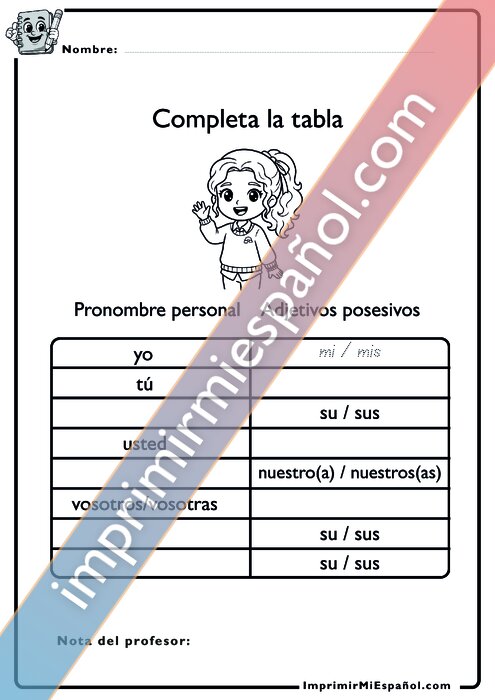 Para colorear