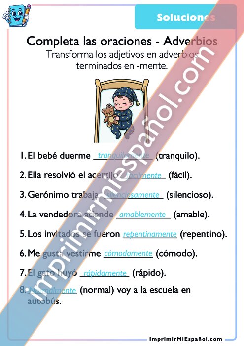 Clave de respuestas