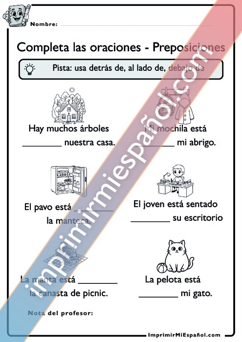 Para colorear