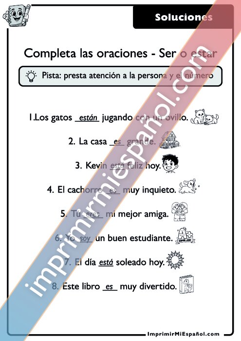 Clave de respuestas