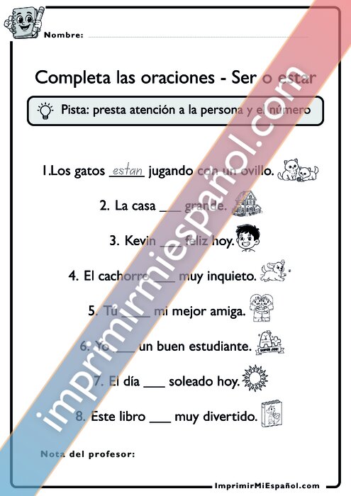 Para colorear