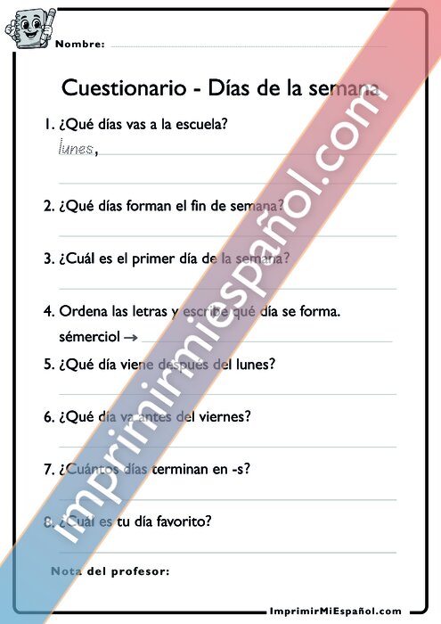 Para colorear
