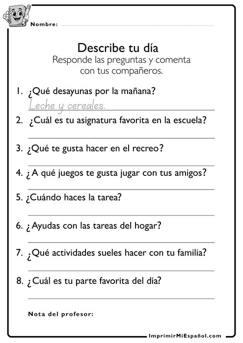 Para colorear