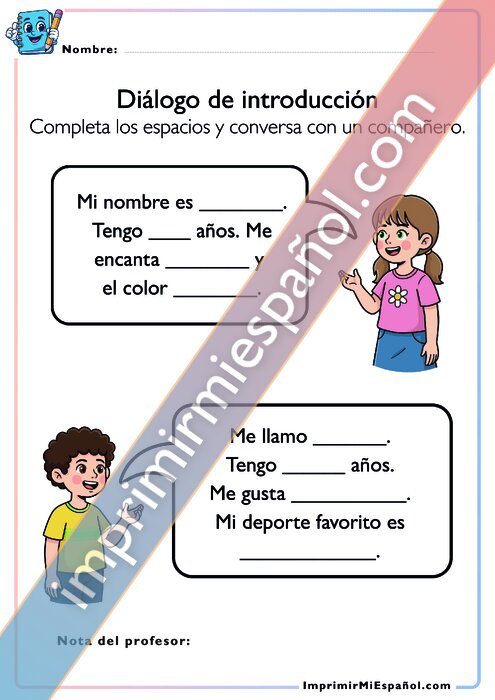 Diálogo de introducción