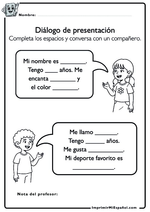Para colorear