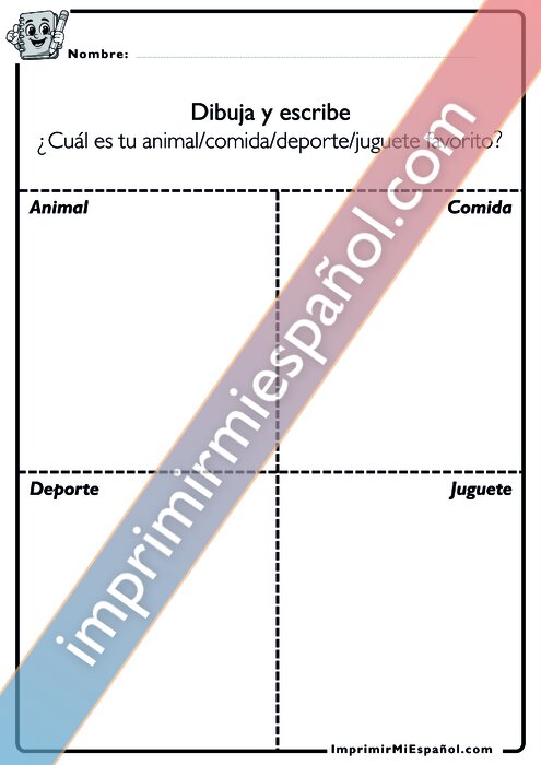 Para colorear