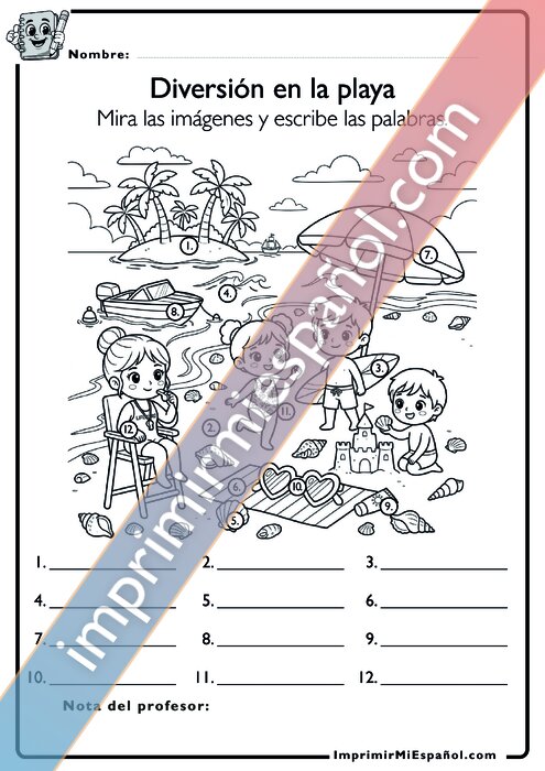 Para colorear