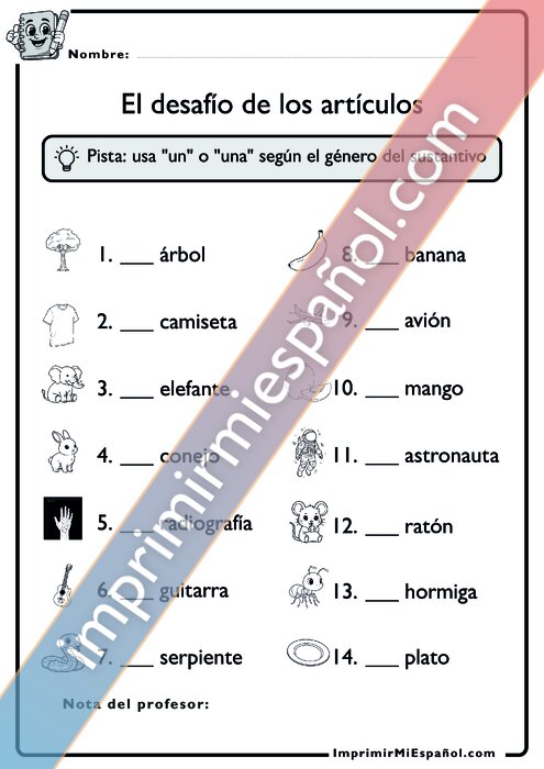 Para colorear