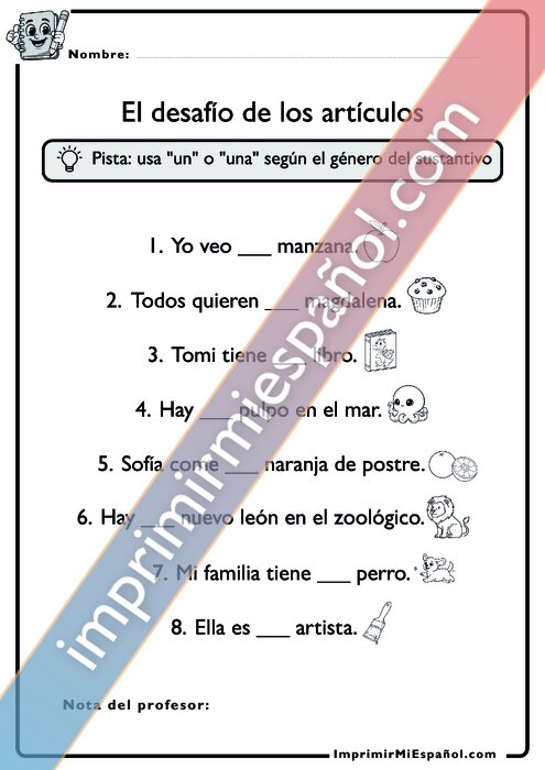 Para colorear