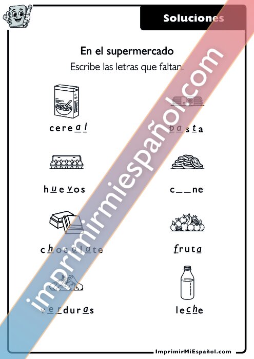 Clave de respuestas