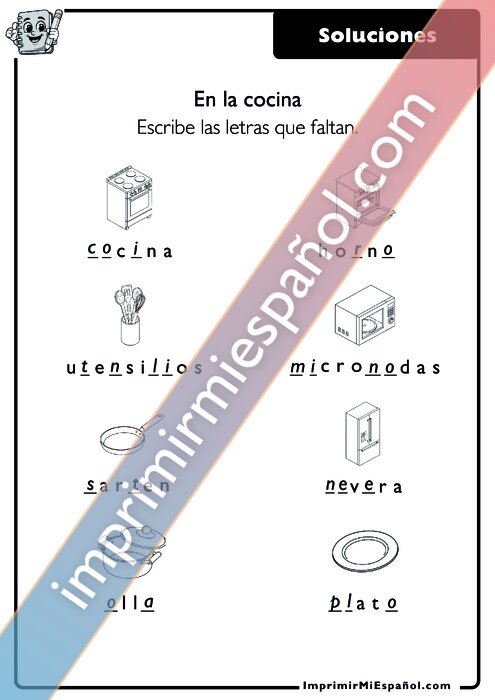 Clave de respuestas