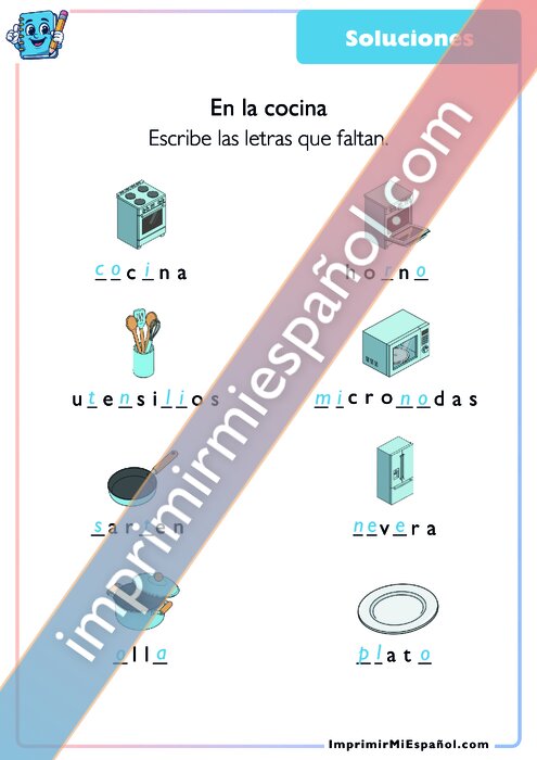 Clave de respuestas