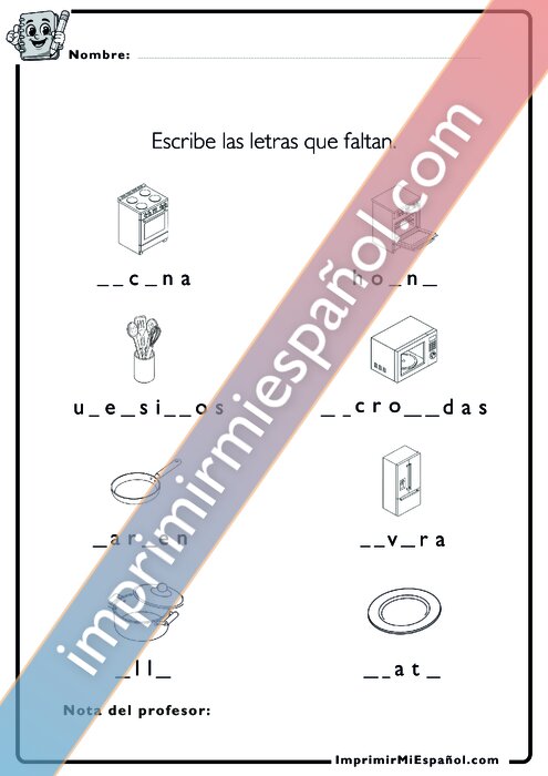 Para colorear