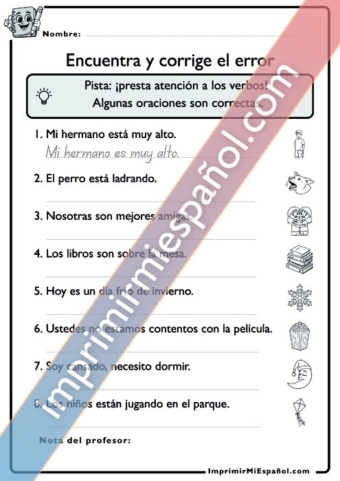 Para colorear