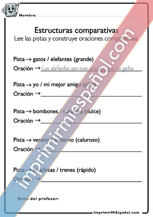 Para colorear