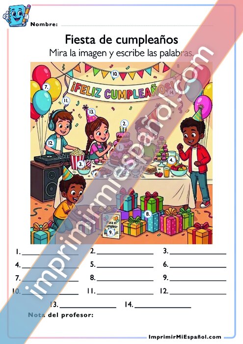 Fiesta de cumpleaños