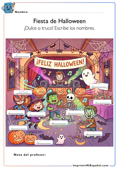 Fiesta de Halloween