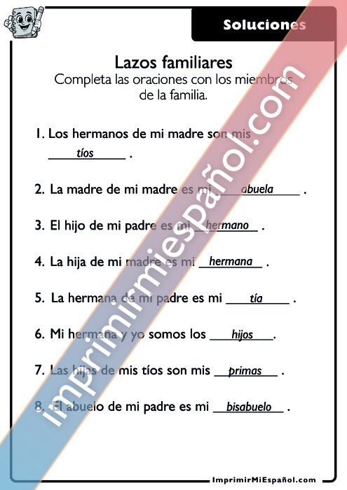 Clave de respuestas