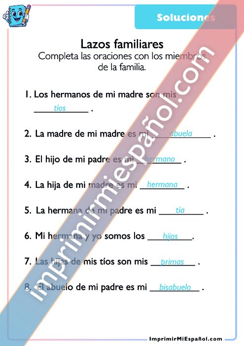 Clave de respuestas