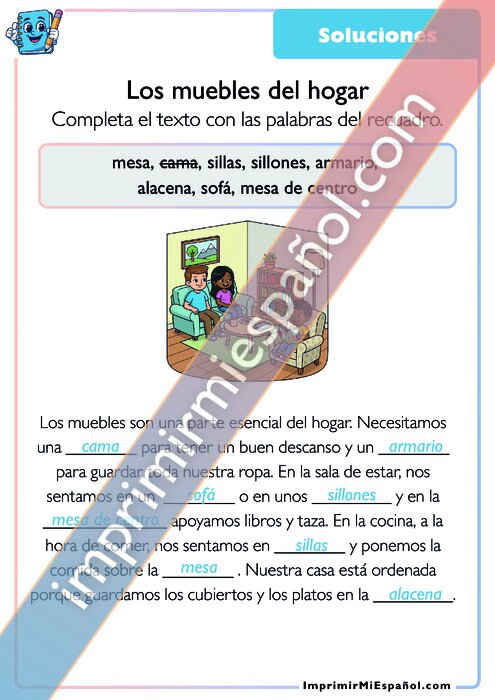 Clave de respuestas