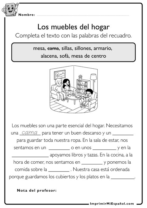 Para colorear