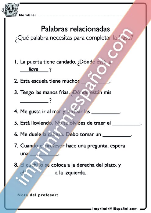 Para colorear