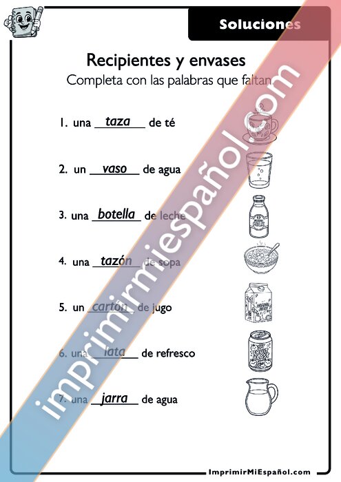 Clave de respuestas