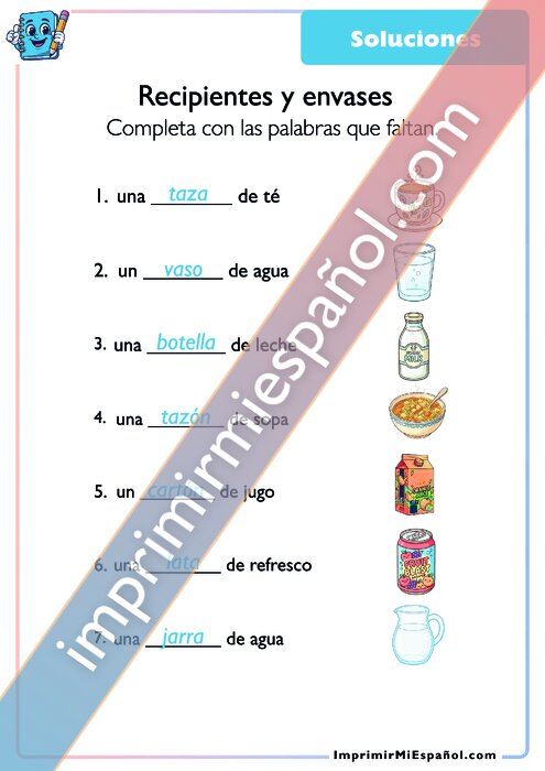 Clave de respuestas