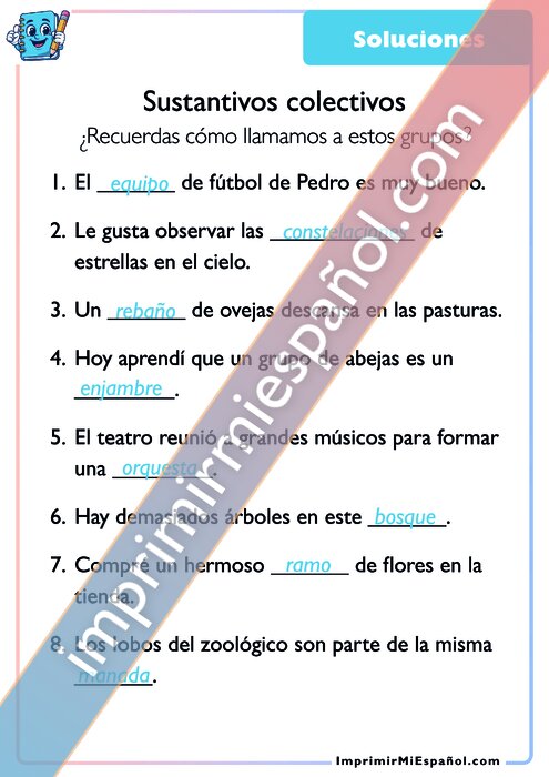 Clave de respuestas
