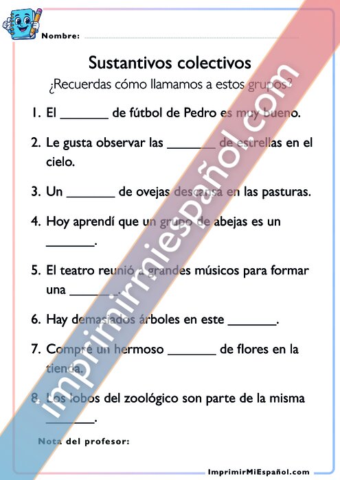Sustantivos colectivos