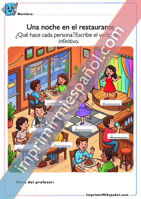 Una noche en el restaurante