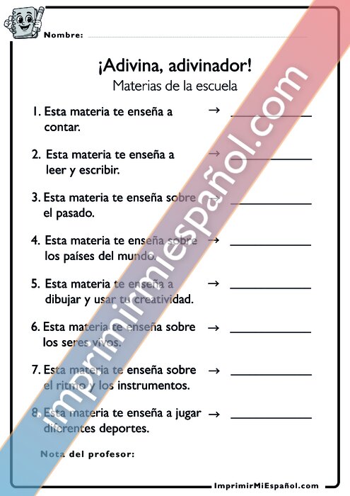 Para colorear