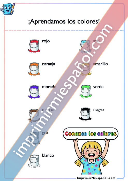 ¡Aprendamos los colores! - 2