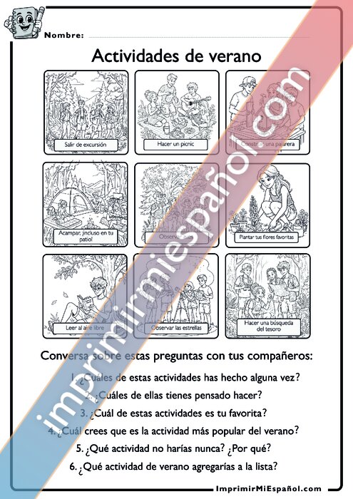 Para colorear