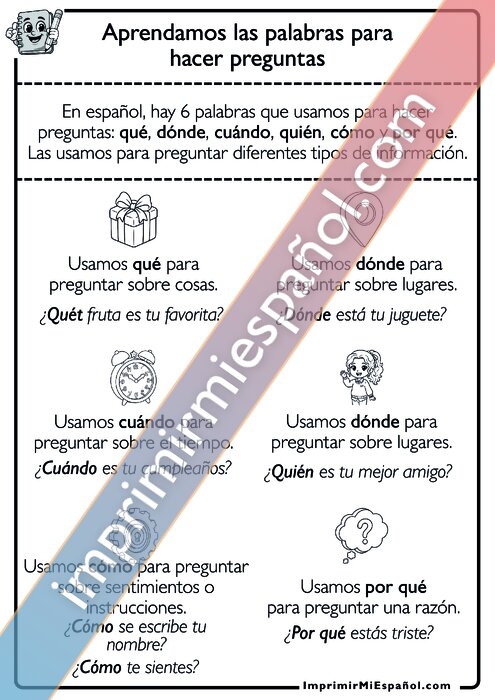 Para colorear