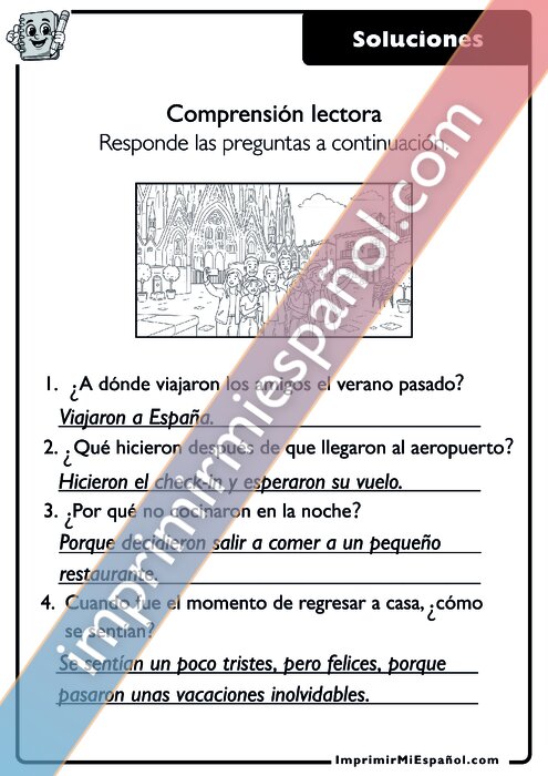 Clave de respuestas