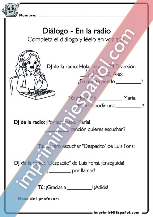 Para colorear