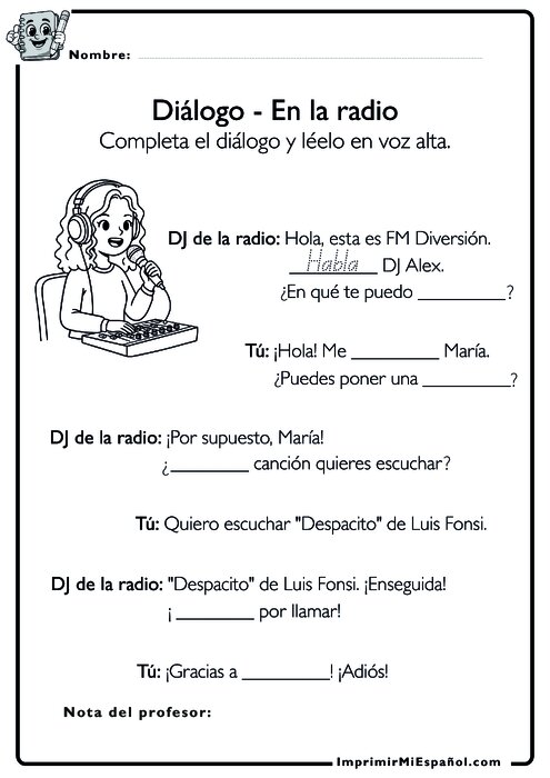 Para colorear