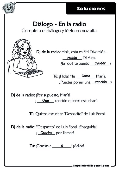Para colorear