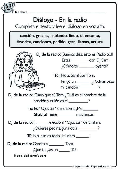 Para colorear