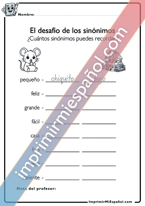 Para colorear