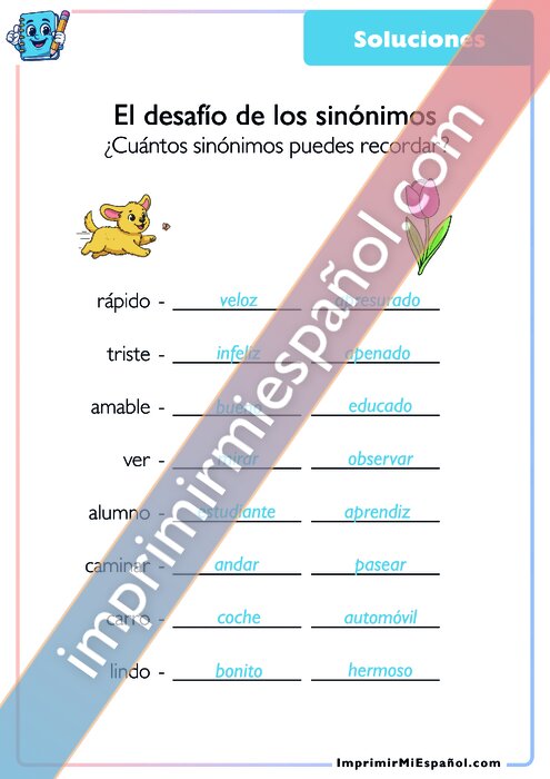 Clave de respuestas
