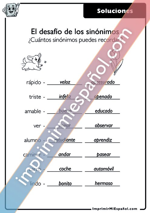 Clave de respuestas